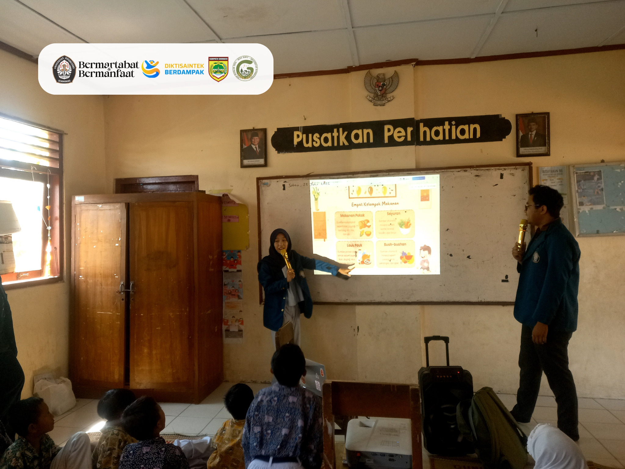 Tanamkan Kesadaran Gizi Sejak Dini, KKN Undip Ajak Siswa SDN Gupit 01 Kenali “Isi Piringku, Gizi Seimbang” dalam Mendukung SDG 2: Zero Hunger